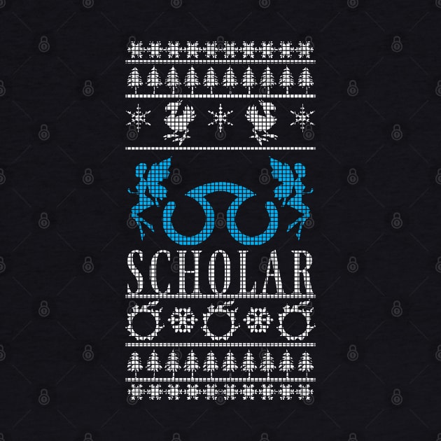 Final Fantasy XIV Scholar Ugly Christmas Sweater by TionneDawnstar